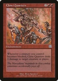 Close Quarters - Mercadian Masques - Magic: The Gathering card