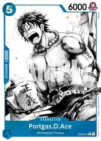Portgas.D.Ace (Parallel) - ST-22: Starter Deck 22 Ace & Newgate - One Piece Card Game card