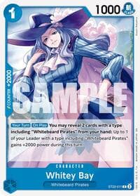 Whitey Bay - ST-22: Starter Deck 22 Ace & Newgate - One Piece Card Game card