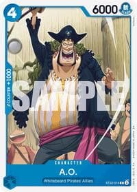 A.O. - ST-22: Starter Deck 22 Ace & Newgate - One Piece Card Game card