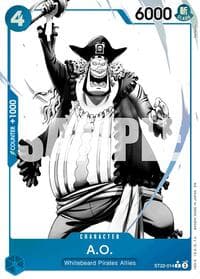 A.O. (Parallel) - ST-22: Starter Deck 22 Ace & Newgate - One Piece Card Game card