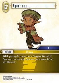 Apururu - Gunslinger in the Abyss - Final Fantasy TCG card