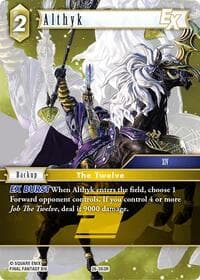 Althyk EX - Gunslinger in the Abyss - Final Fantasy TCG card