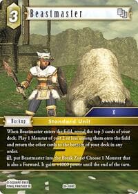 Beastmaster - Gunslinger in the Abyss - Final Fantasy TCG card