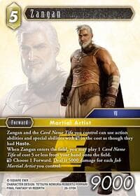 Zangan - Gunslinger in the Abyss - Final Fantasy TCG card