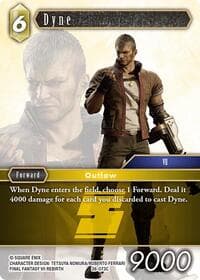 Dyne - Gunslinger in the Abyss - Final Fantasy TCG card