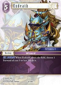 Exdeath EX - Gunslinger in the Abyss - Final Fantasy TCG card