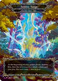 Seismic Surge (Forest) (Marvel) - Mastery Pack Guardian - Flesh and Blood TCG card