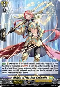 Knight of Piercing, Cadwalla (Foil) - D Promo Cards - Cardfight Vanguard card