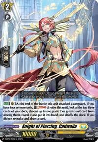 Knight of Piercing, Cadwalla - D Promo Cards - Cardfight Vanguard card