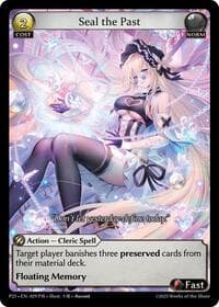 Seal the Past - Promotional Cards - Grand Archive TCG card