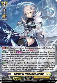 Knight of True Shot, Illtyyd (Foil) - D Promo Cards - Cardfight Vanguard card