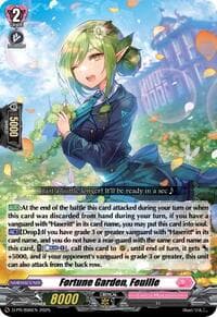 Fortune Garden, Feuille - D Promo Cards - Cardfight Vanguard card
