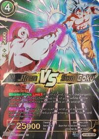 Jiren VS Son Goku - Prismatic Clash - Dragon Ball Super: Masters card