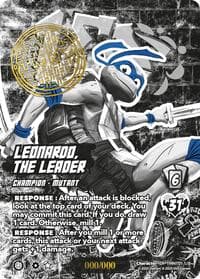 Leonardo, the Leader (Serial Numbered) - Teenage Mutant Ninja Turtles - UniVersus card