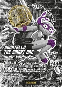 Donatello, the Smart One (Serial Numbered) - Teenage Mutant Ninja Turtles - UniVersus card