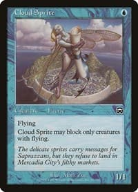Cloud Sprite - Mercadian Masques - Magic: The Gathering card