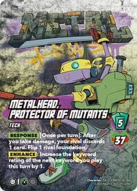 Metalhead, Protector of Mutants - Teenage Mutant Ninja Turtles - UniVersus card