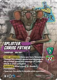Splinter, Caring Father - Teenage Mutant Ninja Turtles - UniVersus card