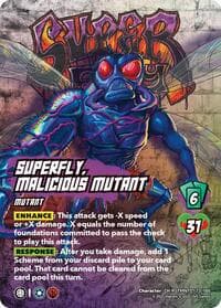 Superfly, Malicious Mutant - Teenage Mutant Ninja Turtles - UniVersus card