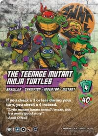 The Teenage Mutant Ninja Turtles - Teenage Mutant Ninja Turtles - UniVersus card