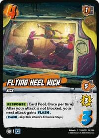 Flying Heel Kick - Teenage Mutant Ninja Turtles - UniVersus card