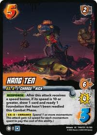Hang Ten - Teenage Mutant Ninja Turtles - UniVersus card