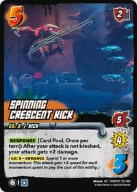 Spinning Crescent Kick - Teenage Mutant Ninja Turtles - UniVersus card