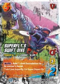 Superfly's Swift Dive - Teenage Mutant Ninja Turtles - UniVersus card