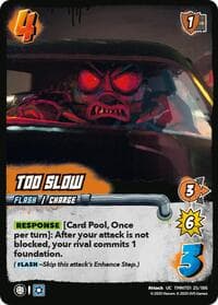 Too Slow - Teenage Mutant Ninja Turtles - UniVersus card