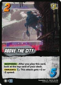 Above the City - Teenage Mutant Ninja Turtles - UniVersus card