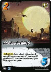Scaling Heights - Teenage Mutant Ninja Turtles - UniVersus card