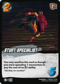 Stunt Specialist - Teenage Mutant Ninja Turtles - UniVersus card