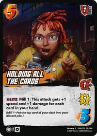 Holding all the Cards - Teenage Mutant Ninja Turtles - UniVersus card