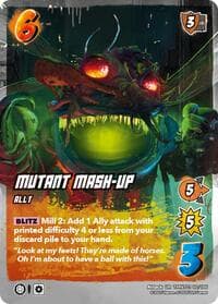 Mutant Mash-Up - Teenage Mutant Ninja Turtles - UniVersus card