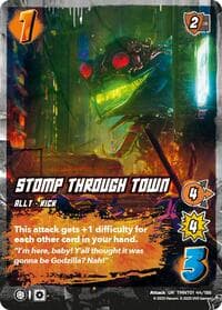 Stomp Through Town - Teenage Mutant Ninja Turtles - UniVersus card