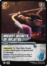 Ancient Secrets of Ninjutsu - Teenage Mutant Ninja Turtles - UniVersus card