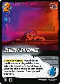 Clumsy Entrance - Teenage Mutant Ninja Turtles - UniVersus card