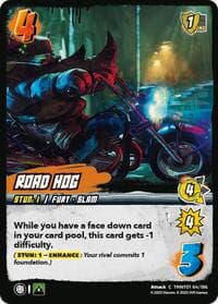 Road Hog - Teenage Mutant Ninja Turtles - UniVersus card