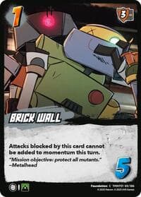 Brick Wall - Teenage Mutant Ninja Turtles - UniVersus card