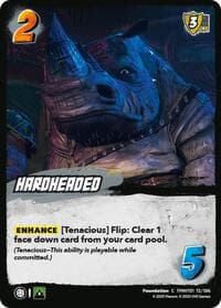 Hardheaded - Teenage Mutant Ninja Turtles - UniVersus card