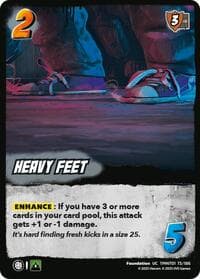 Heavy Feet - Teenage Mutant Ninja Turtles - UniVersus card