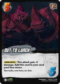 Out to Lunch - Teenage Mutant Ninja Turtles - UniVersus card
