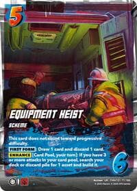 Equipment Heist - Teenage Mutant Ninja Turtles - UniVersus card