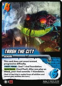 Trash the City - Teenage Mutant Ninja Turtles - UniVersus card