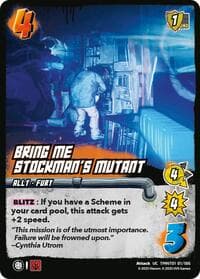 Bring Me Stockman's Mutant - Teenage Mutant Ninja Turtles - UniVersus card