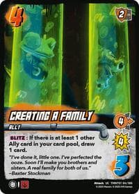 Creating a Family - Teenage Mutant Ninja Turtles - UniVersus card