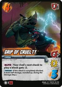 Grip of Cruelty - Teenage Mutant Ninja Turtles - UniVersus card