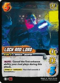 Lock and Load - Teenage Mutant Ninja Turtles - UniVersus card