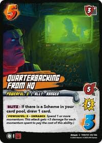 Quarterbacking from HQ - Teenage Mutant Ninja Turtles - UniVersus card
